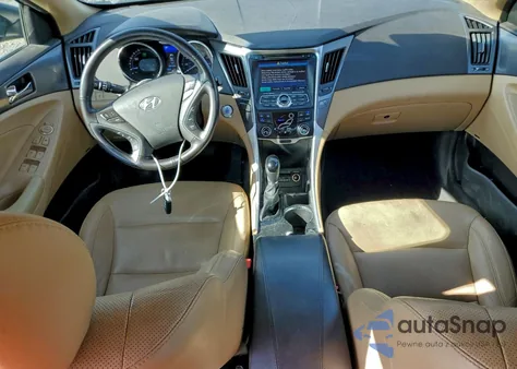 2013 Hyundai Sonata Hybrid z USA, uszkodzony, nr VIN KMHEC4A4XDA079890